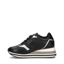 Sneakers Running LIU JO Olivia 822 Nere con Inserti Metallizzati Silver