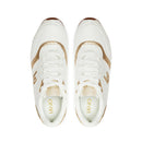 Sneakers Running LIU JO Olivia 822 Bianche con Inserti Metallizzati Oro