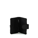 Portacarte Donna Small MANDARINA DUCK linea MD20 in Tessuto colore Black