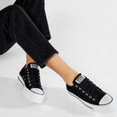 Sneakers Platform CONVERSE Chuck Taylor All Star in Canvas Nera