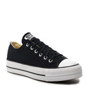 Sneakers Platform CONVERSE Chuck Taylor All Star in Canvas Nera
