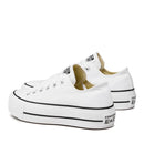 Sneakers Platform CONVERSE Chuck Taylor All Star in Canvas Bianca