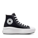 Sneakers Alte CONVERSE Chuck Taylor All Star Move in Canvas Nera