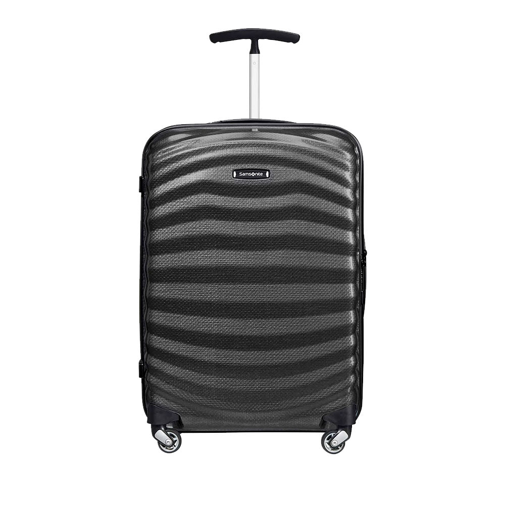 Trolley Cabina Rigido 4 Ruote SAMSONITE linea Lite-Shock Nero