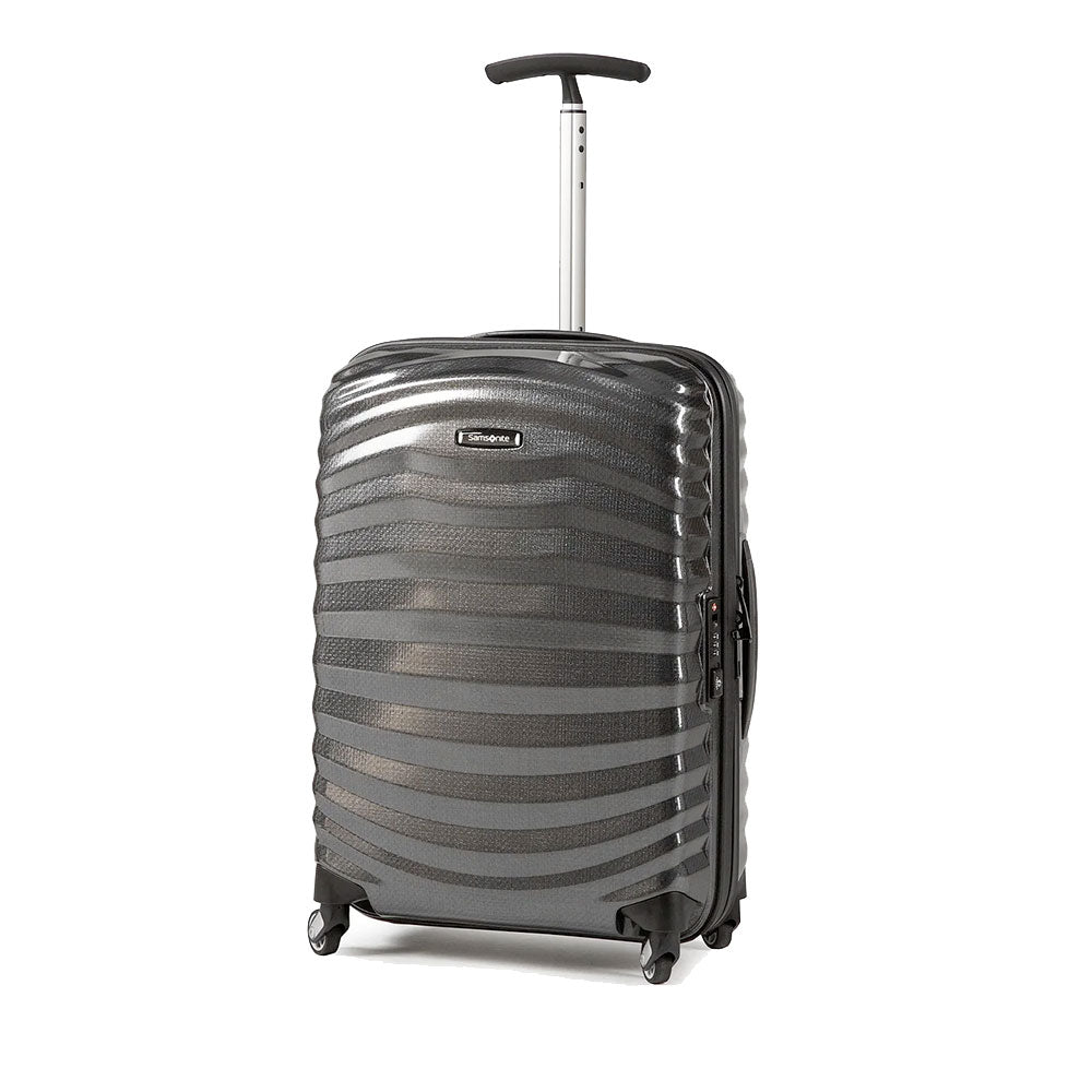 Trolley Cabina Rigido 4 Ruote SAMSONITE linea Lite-Shock Nero