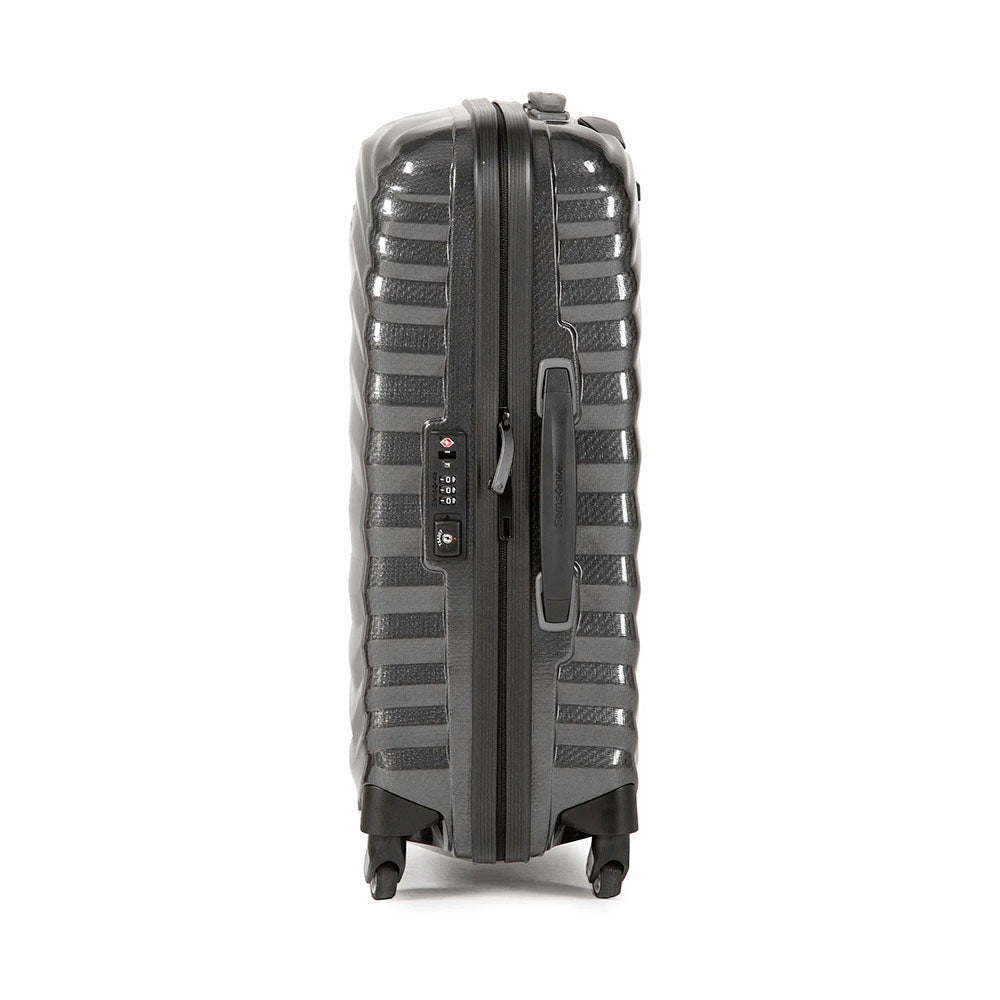 Trolley Cabina Rigido 4 Ruote SAMSONITE linea Lite-Shock Nero