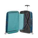 Trolley Cabina Rigido 4 Ruote SAMSONITE linea Lite-Shock Blu Petrolio