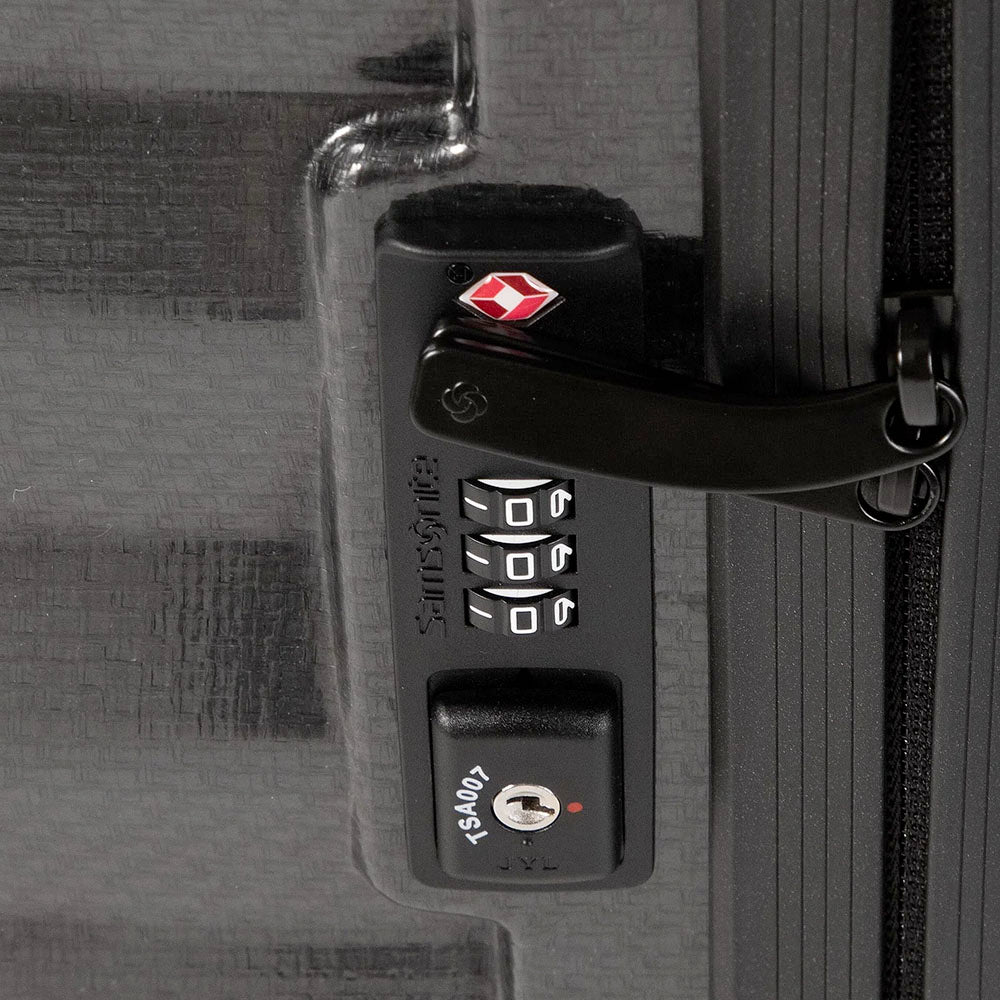 Trolley Grande Rigido 4 Ruote SAMSONITE linea Lite-Shock Nero