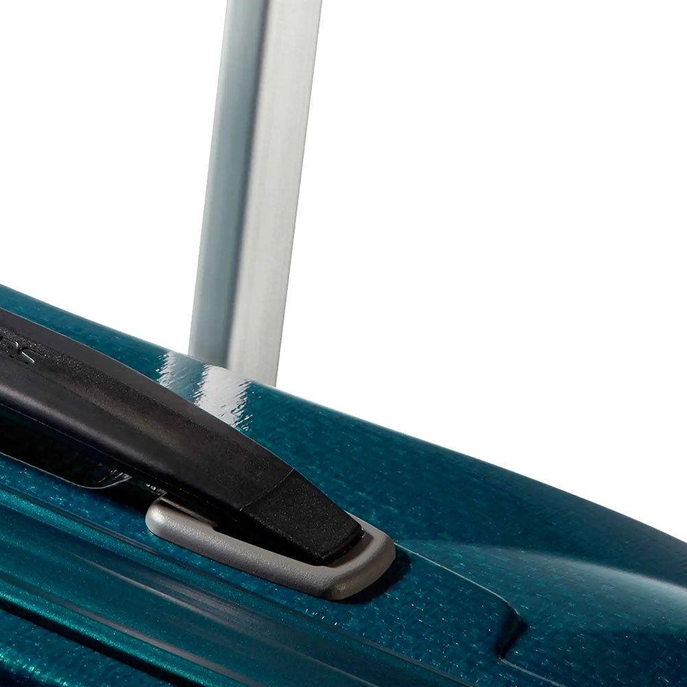 Trolley Grande Rigido 4 Ruote SAMSONITE linea Lite-Shock Blu Petrolio