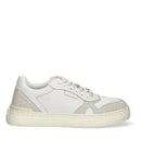 Sneakers Uomo LIU JO Boy 02 in Suede e Mesh Off White