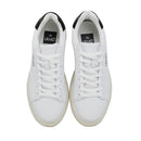 LIU JO Big 01 Herren-Sneaker aus weißem Leder mit schwarzem Detail