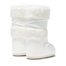 Stivali da Neve Donna MOON BOOT Icon Faux Fur Optical White