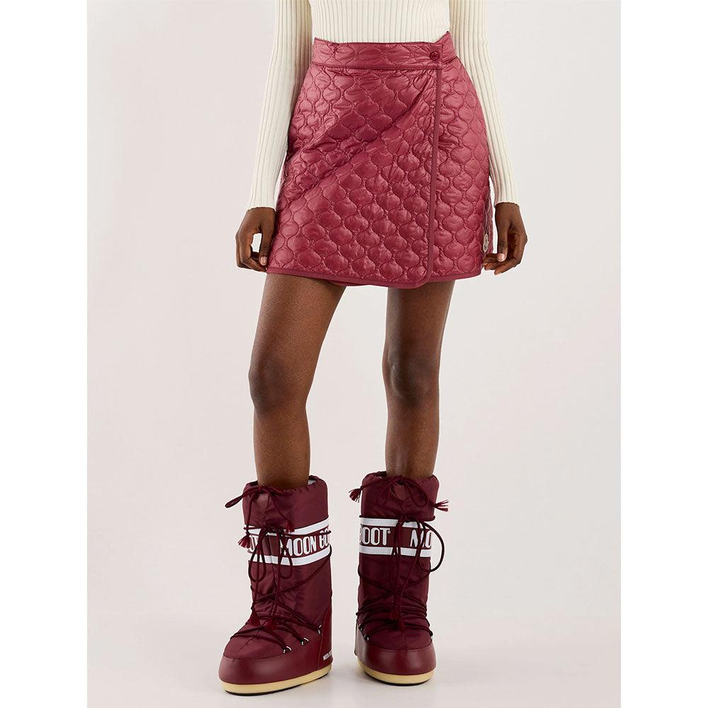 Stivali da Neve Unisex MOON BOOT Icon Nylon Burgundy