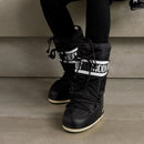 Stivali da Neve Unisex MOON BOOT Nylon Colore Nero
