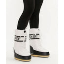 Stivali da Neve Unisex MOON BOOT Icon Nylon Bianco e Nero