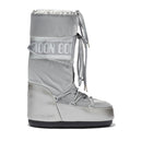 MOON BOOT Icon Glance Damen-Schneestiefel in Satinsilber