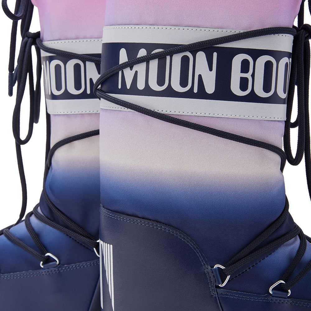 Unisex-Schneestiefel MOON BOOT Icon Nylon Moonrise Blue