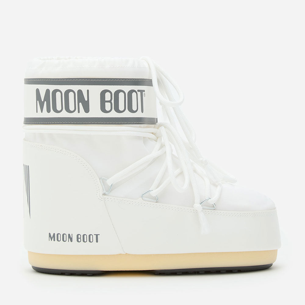 Stivali da Neve Donna MOON BOOT Icon Low in Nylon Bianco