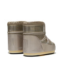 Stivali da Neve Donna MOON BOOT Icon Low Glance in Raso color Platino