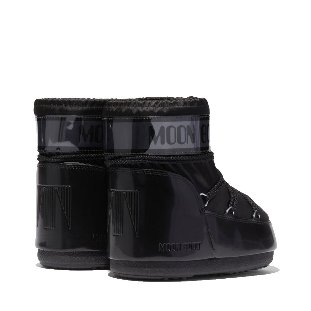 Stivali da Neve Donna MOON BOOT Icon Low Glance in Raso Nero