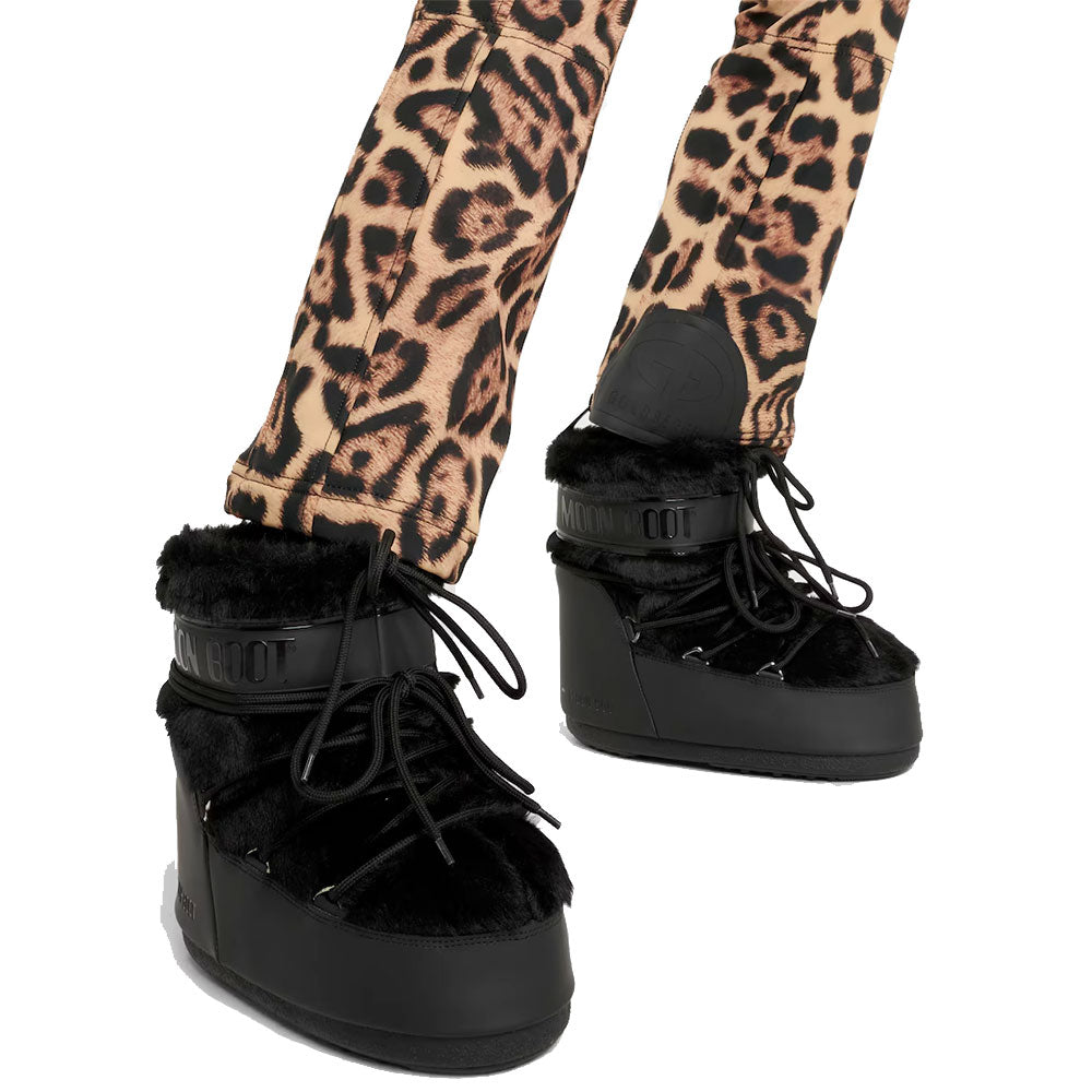 Stivali da Neve Donna MOON BOOT Icon Low Faux Fur Black
