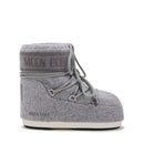 Stivali da Neve Donna MOON BOOT Icon Low Felt in Feltro Grigio