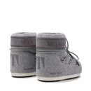 Stivali da Neve Donna MOON BOOT Icon Low Felt in Feltro Grigio