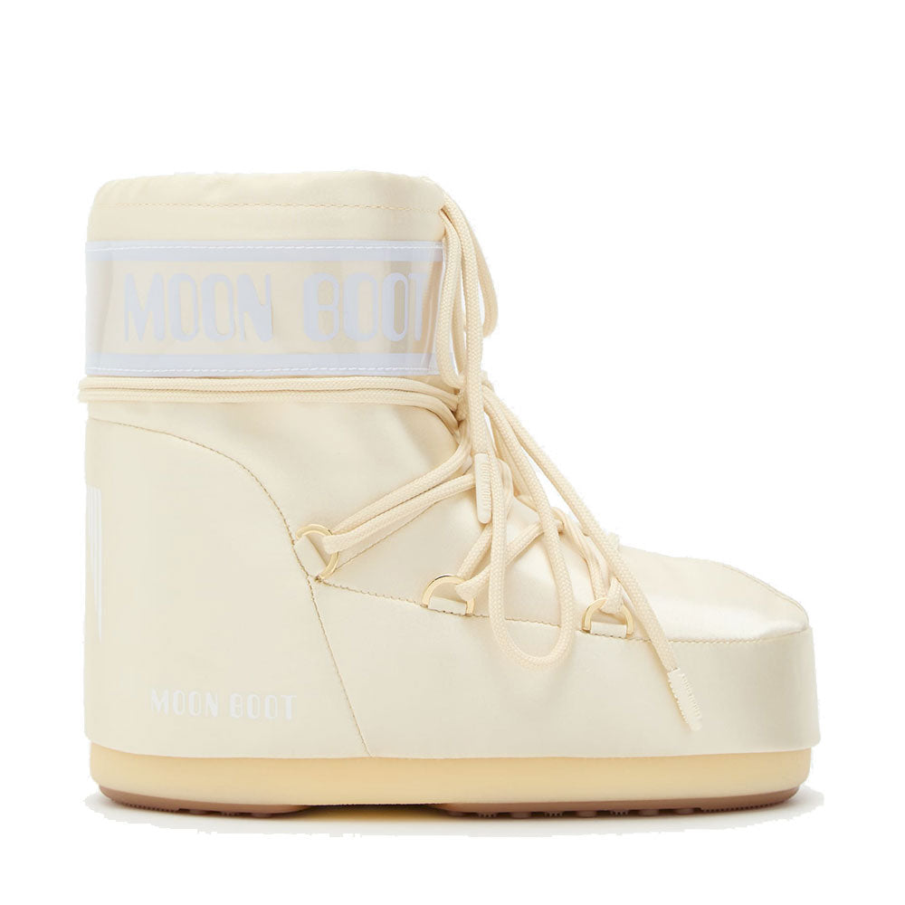 Stivali da Neve Donna MOON BOOT Icon Low Pearly Ivory