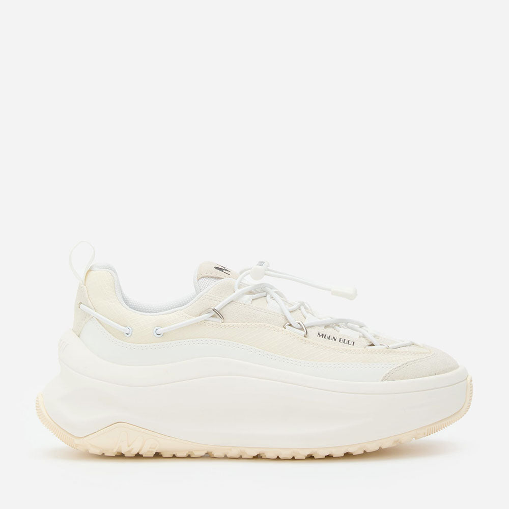 Sneakers Donna MOON BOOT MOON247 XLACE in Pelle Scamosciata e Tessuto White