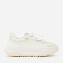 Sneakers Donna MOON BOOT MOON247 XLACE in Pelle Scamosciata e Tessuto White