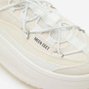 Sneakers Donna MOON BOOT MOON247 XLACE in Pelle Scamosciata e Tessuto White