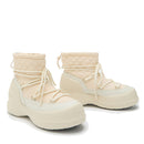 Stivali da Neve Donna MOON BOOT Mezzaluna Quilted Mid color Crema