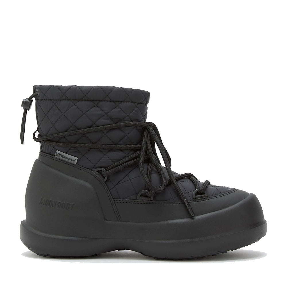 Stivali da Neve Donna MOON BOOT Mezzaluna Quilted Mid Black