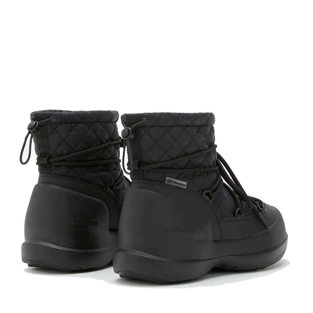 Stivali da Neve Donna MOON BOOT Mezzaluna Quilted Mid Black