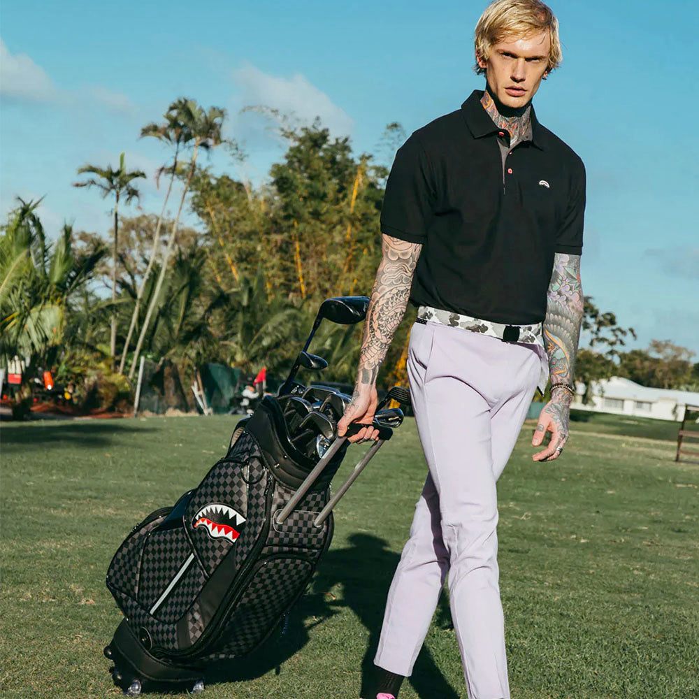 Golf Bag SPRAYGROUND stampa Sharks in Paris Black