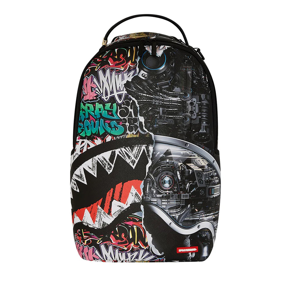 Zaino Unisex SPRAYGROUND stampa Split Cybershark Dlxsv