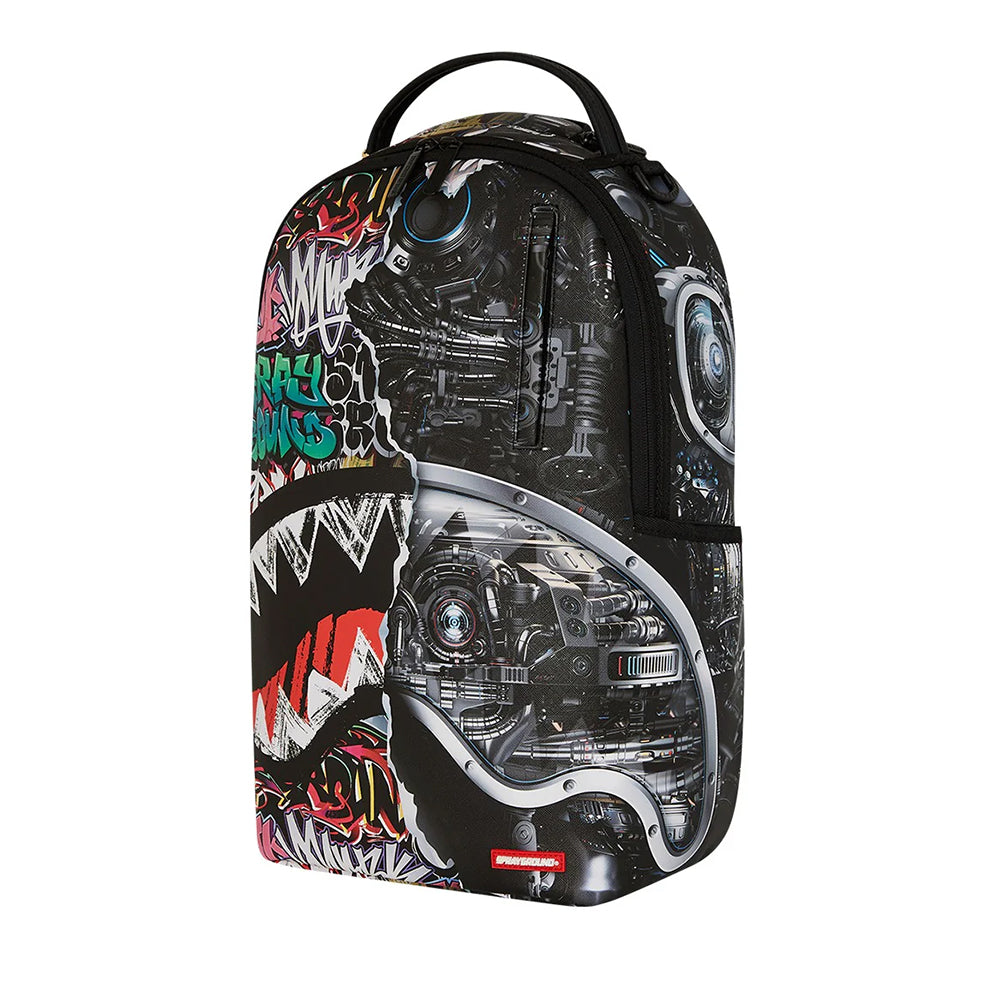Unisex Rucksack SPRAYGROUND Split Cybershark Dlxsv Print