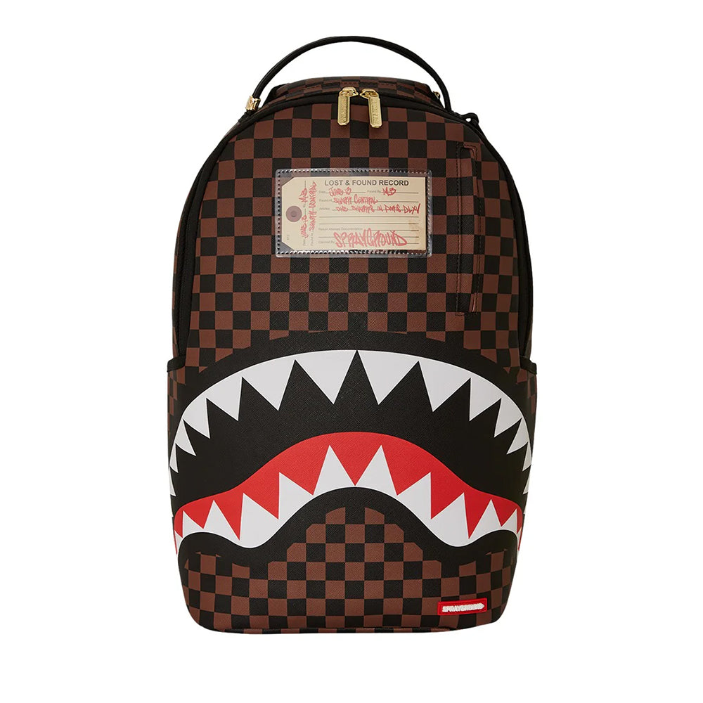 Zaino Unisex SPRAYGROUND stampa Sharks in Paris Lost and Found