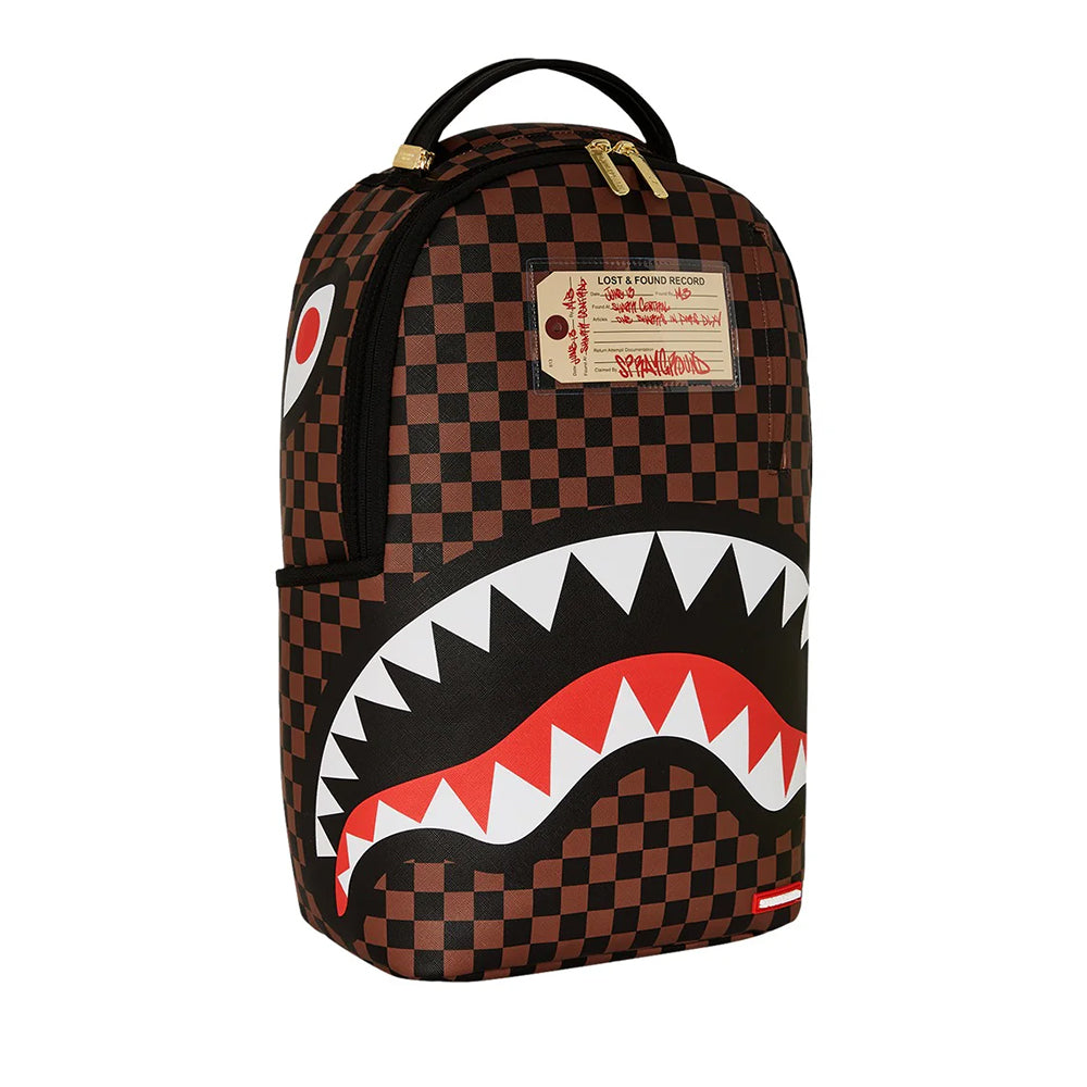 Zaino Unisex SPRAYGROUND stampa Sharks in Paris Lost and Found