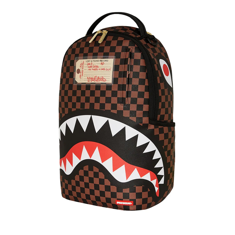 Zaino Unisex SPRAYGROUND stampa Sharks in Paris Lost and Found