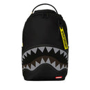 Zaino Unisex SPRAYGROUND in Tessuto Satin stampa Shark Central Yellow Tape Dlx