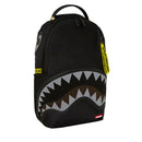 Zaino Unisex SPRAYGROUND in Tessuto Satin stampa Shark Central Yellow Tape Dlx
