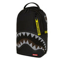 Zaino Unisex SPRAYGROUND in Tessuto Satin stampa Shark Central Yellow Tape Dlx