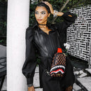 Monospalla SPRAYGROUND stampa Sawtooth Sharks in Paris