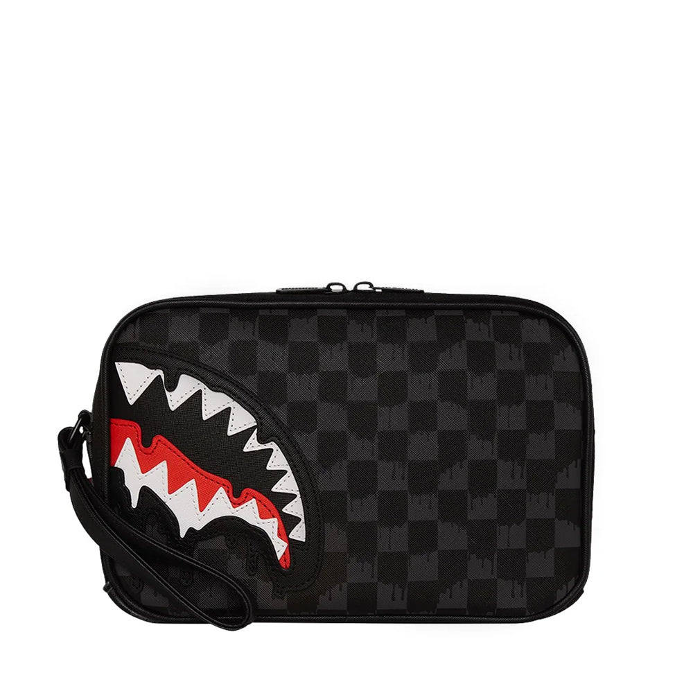 Necessaire SPRAYGROUND stampa Dripping Sharks