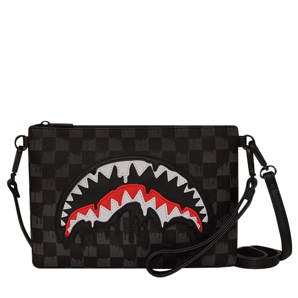 Pochette con Tracolla SPRAYGROUND stampa Dripping Sharks