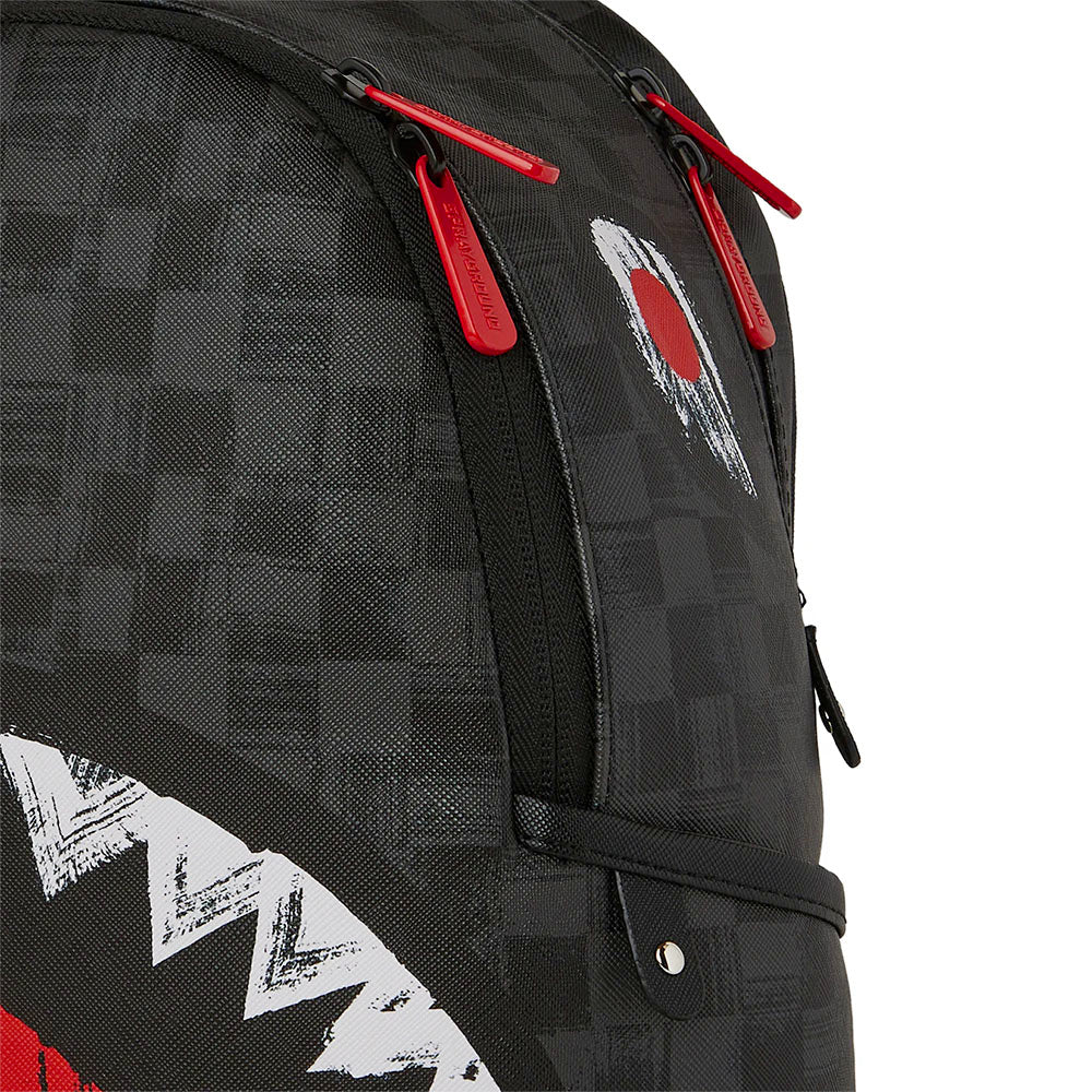 Zaino Small SPRAYGROUND stampa Scribble Shark Savage