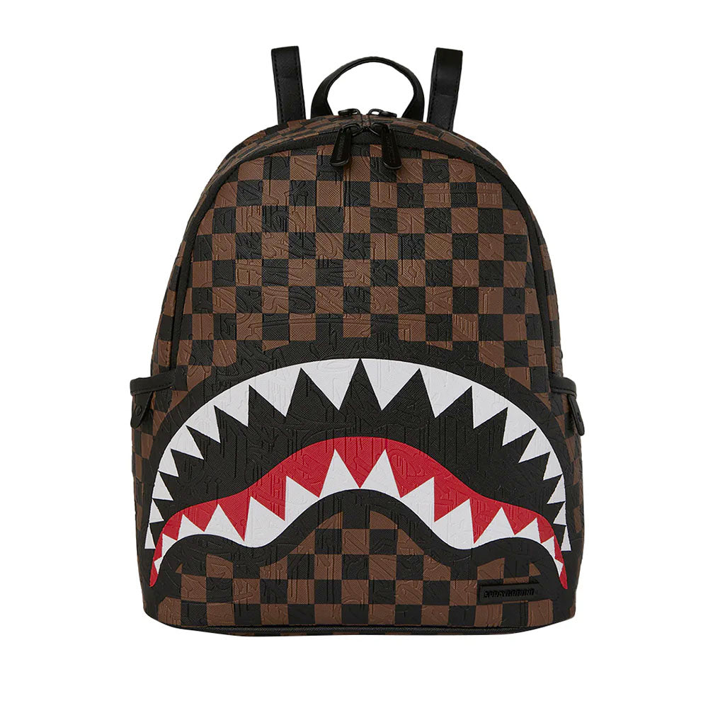 Zaino Small SPRAYGROUND stampa Check 2 Emboss Savage