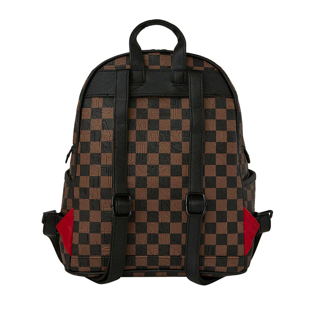 Zaino Small SPRAYGROUND stampa Check 2 Emboss Savage