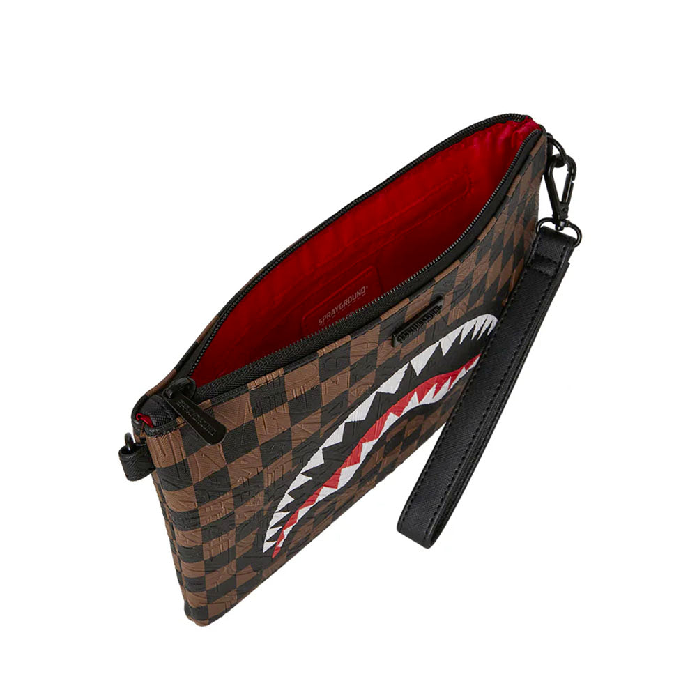 Pochette con Tracolla SPRAYGROUND stampa Check 2 Emboss